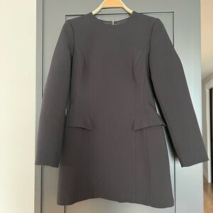 Zara Black Long Sleeve Dress